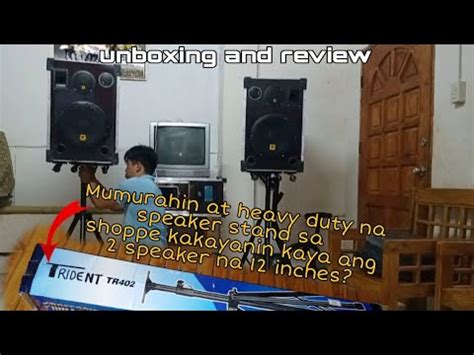 TRIDENT TR402 UNBOXING AND REVIEW DAG DAG POGI .